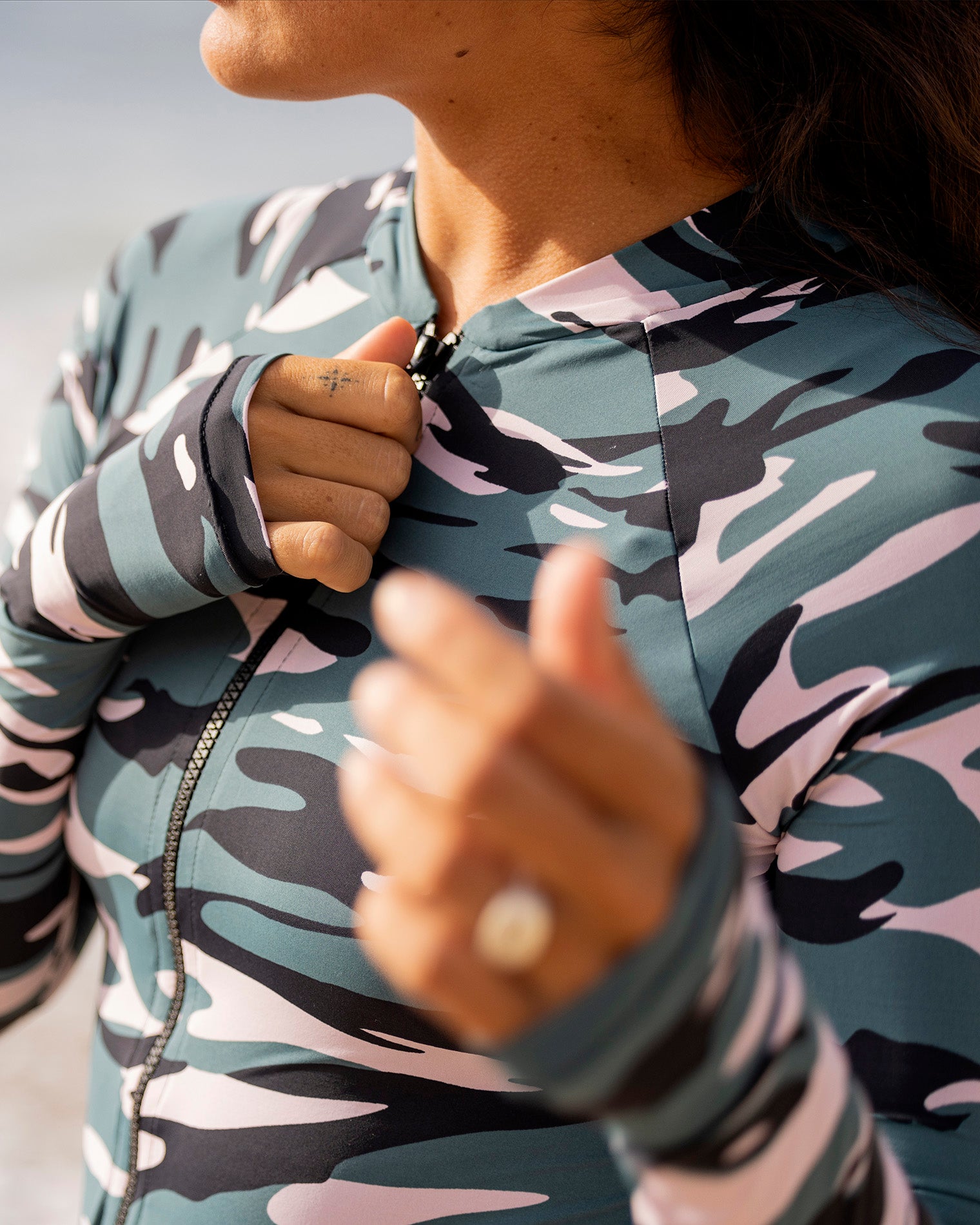 Maiô manga longa com proteção UV GAYA