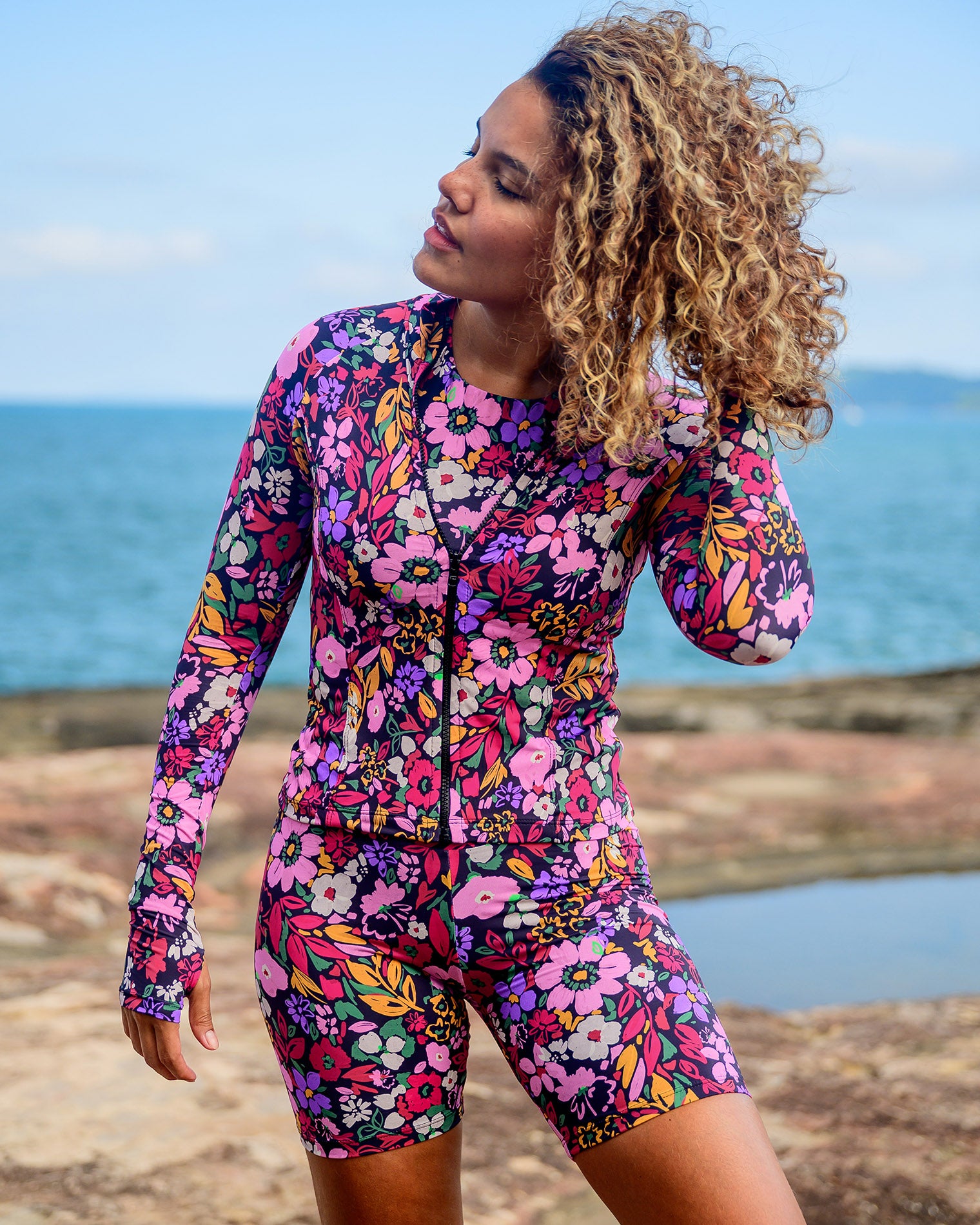 Shorts esportivo feminino Gaya Sunwear