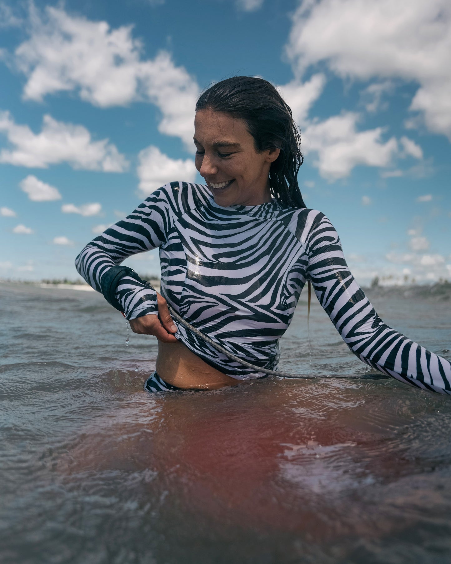 Camiseta proteção solar UV manga longa
