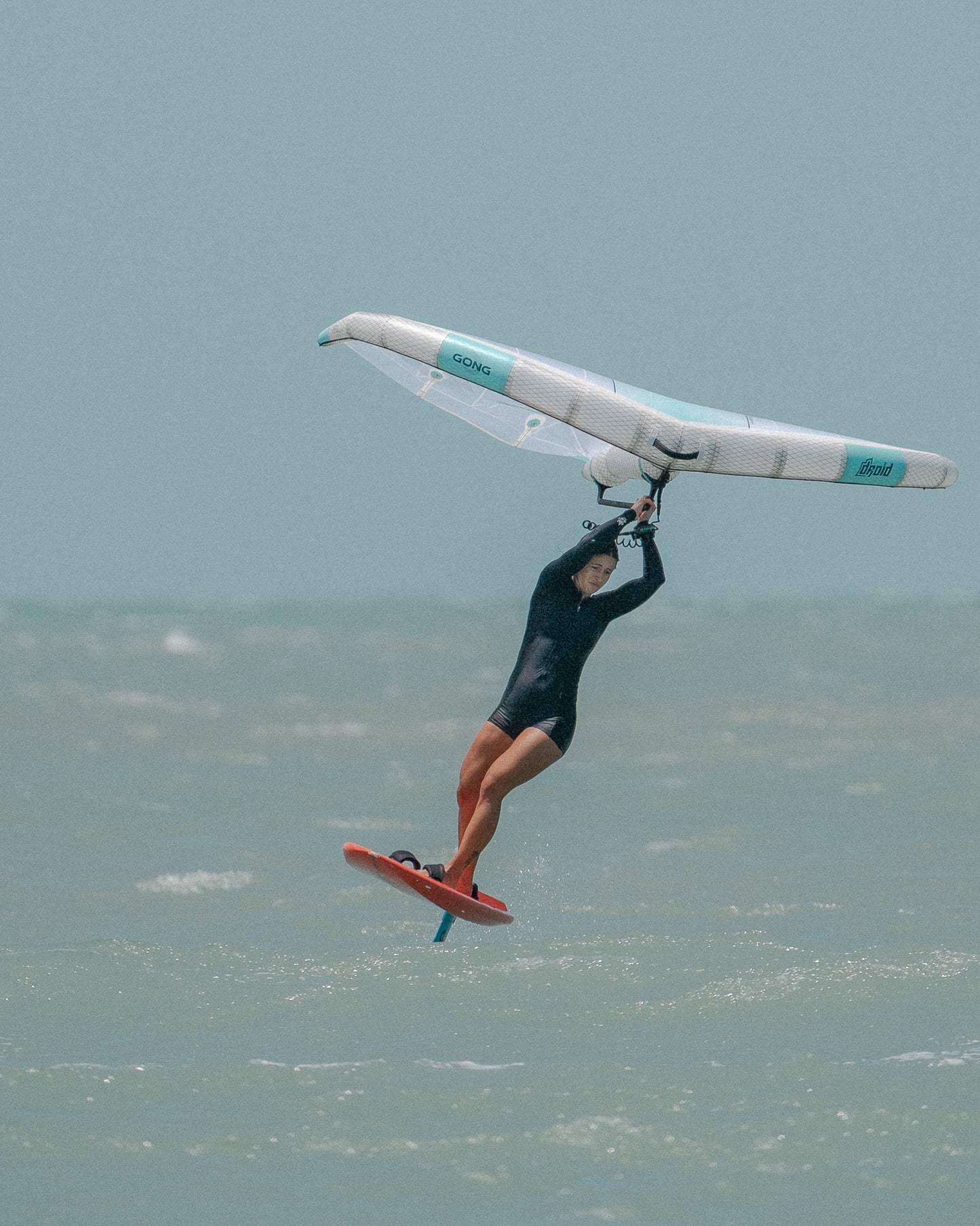 Black Bardot Long Sleeve Swimsuit