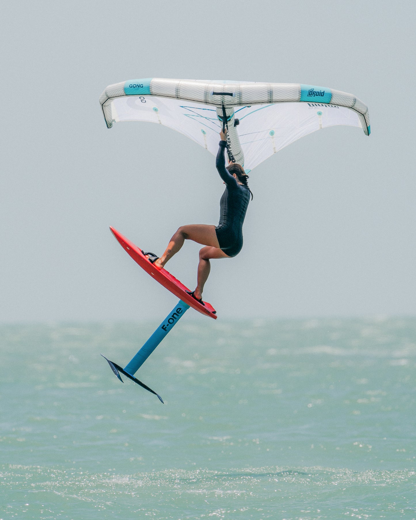 Black Bardot Long Sleeve Swimsuit