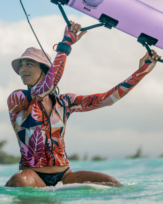 Red Flower Sports Jacket