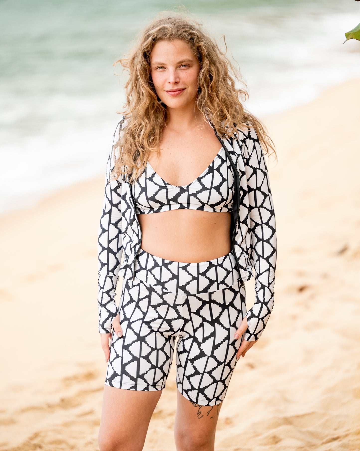 Rita Geometric Shorts