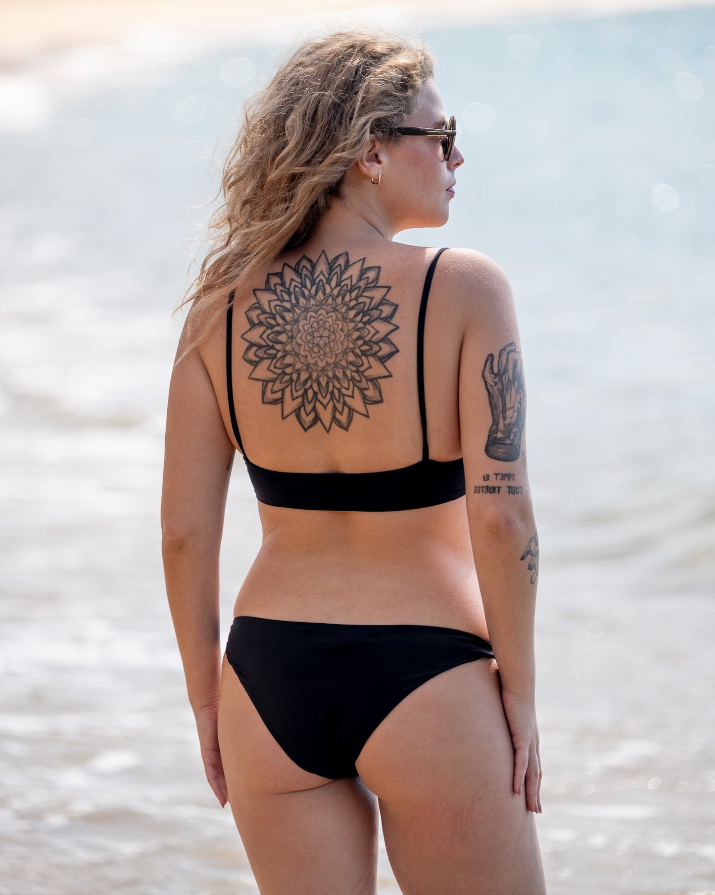 Marcela Black Bikini Bottoms
