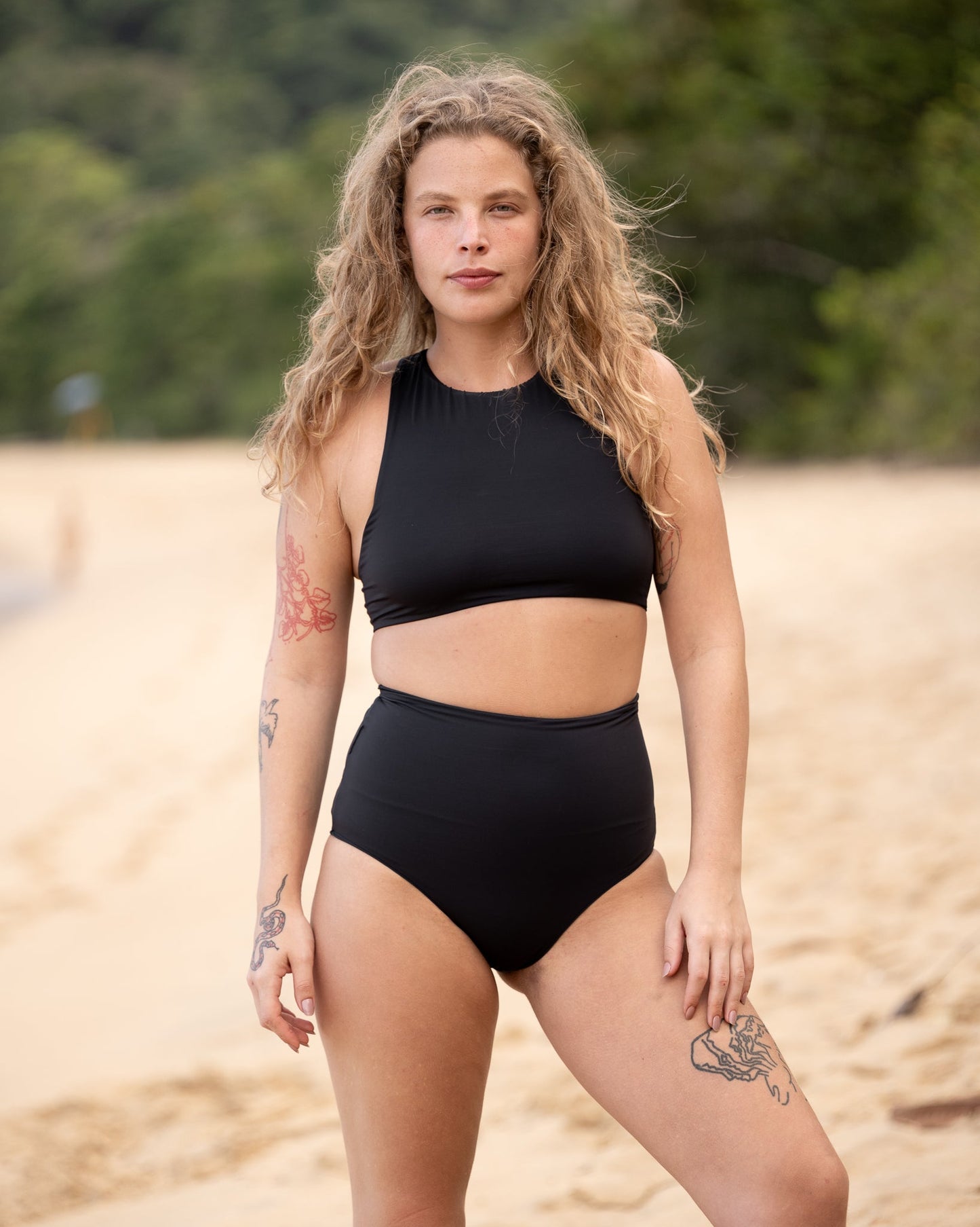 Teresa Black Bikini Bottoms