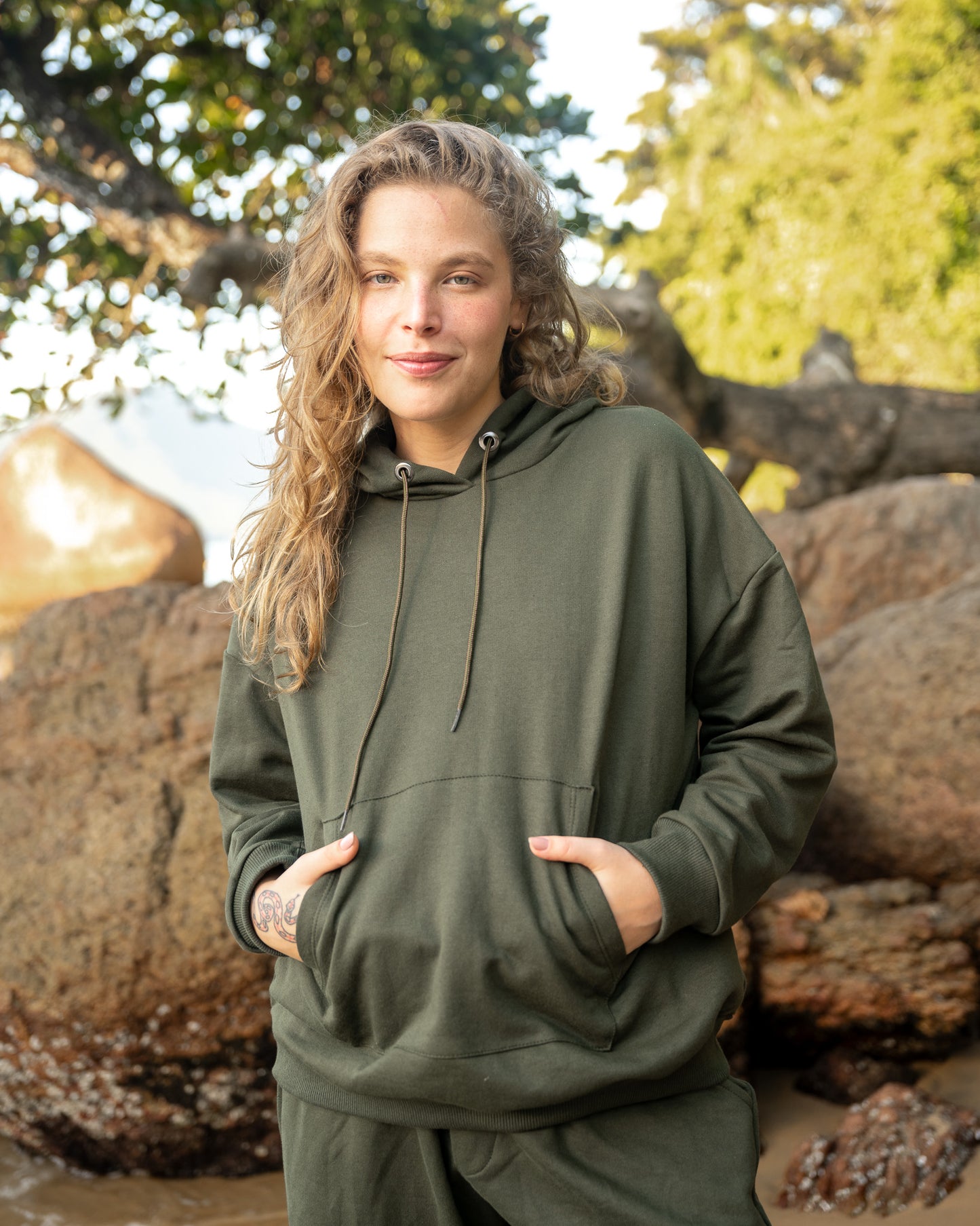 Casaco de moletom super confortável