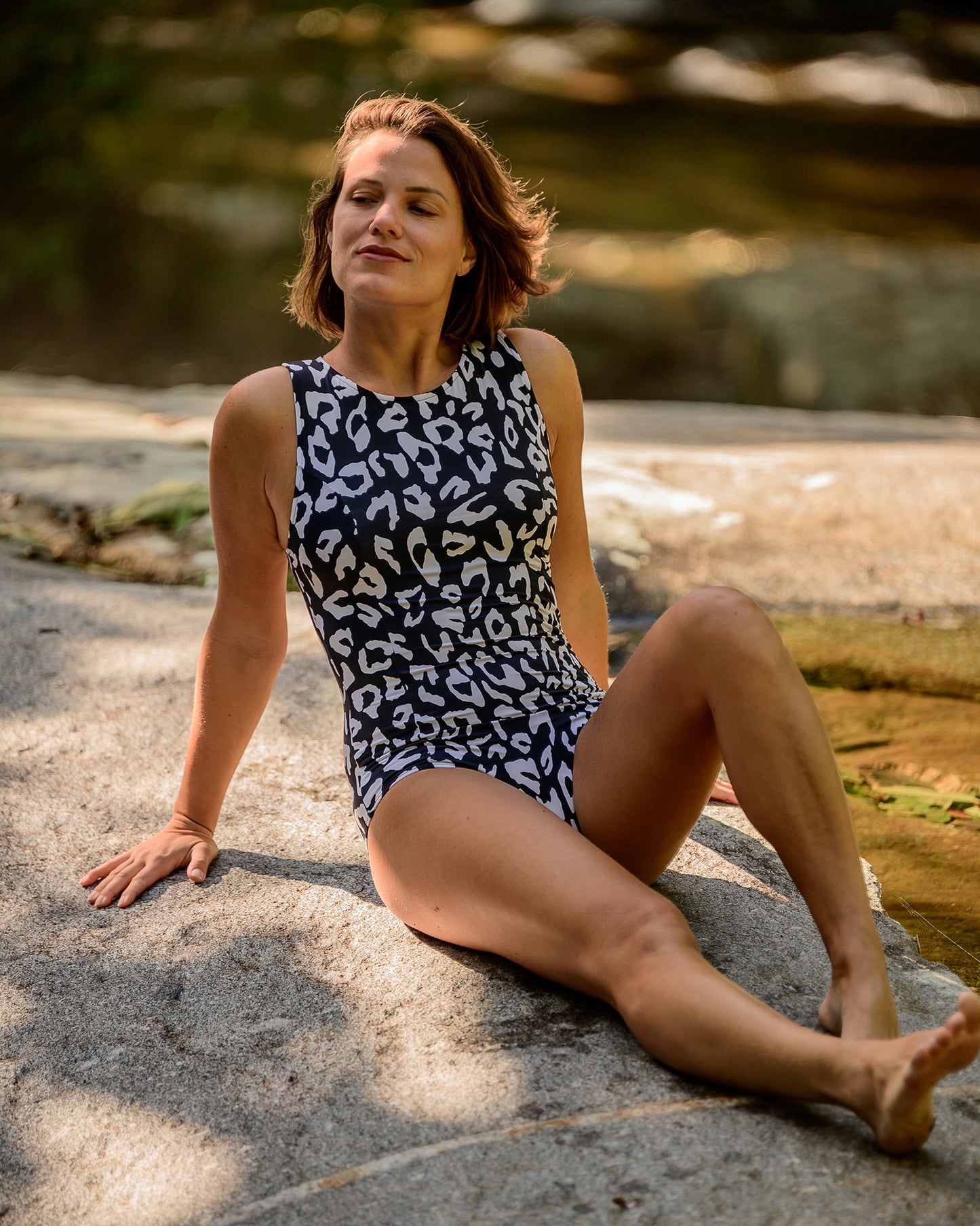 Maiô sem manga GAYA para esportes no mar e lazer na piscina